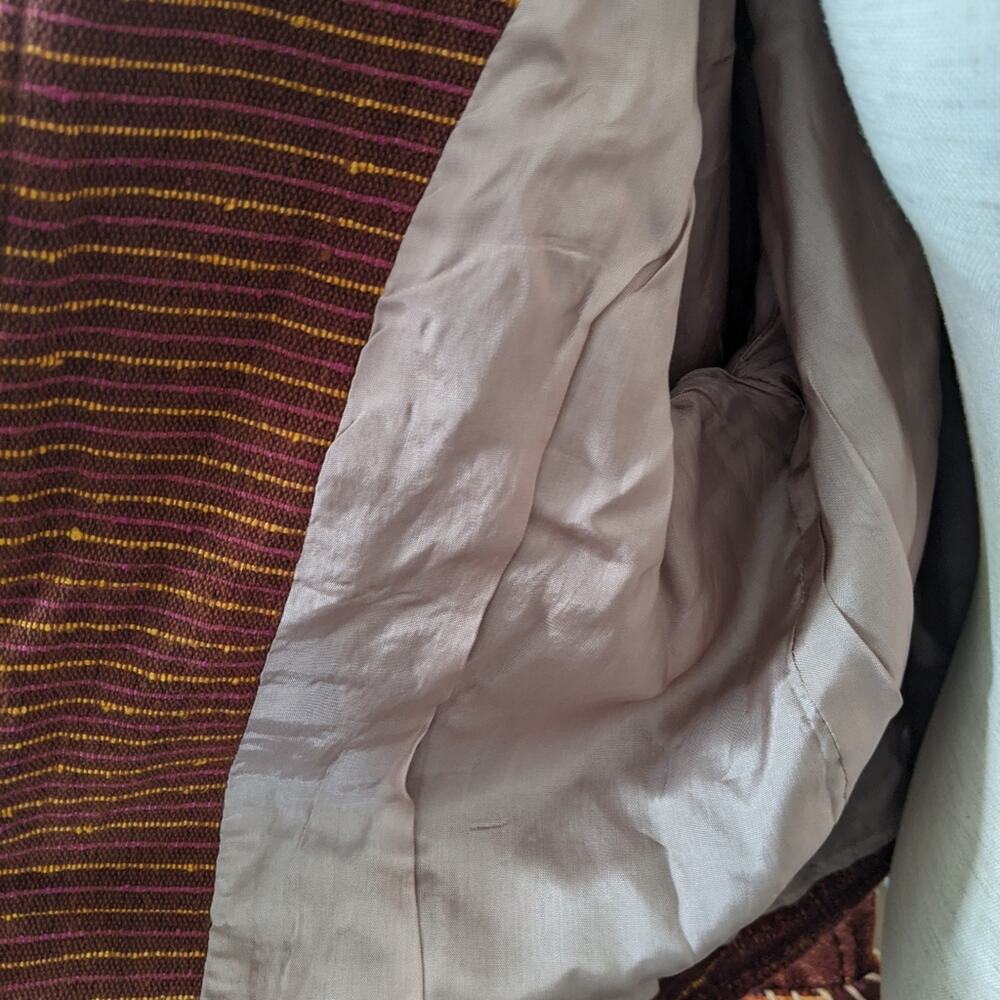 Sharon Anthony Patchwork Jacket Women's Size Large - image 8